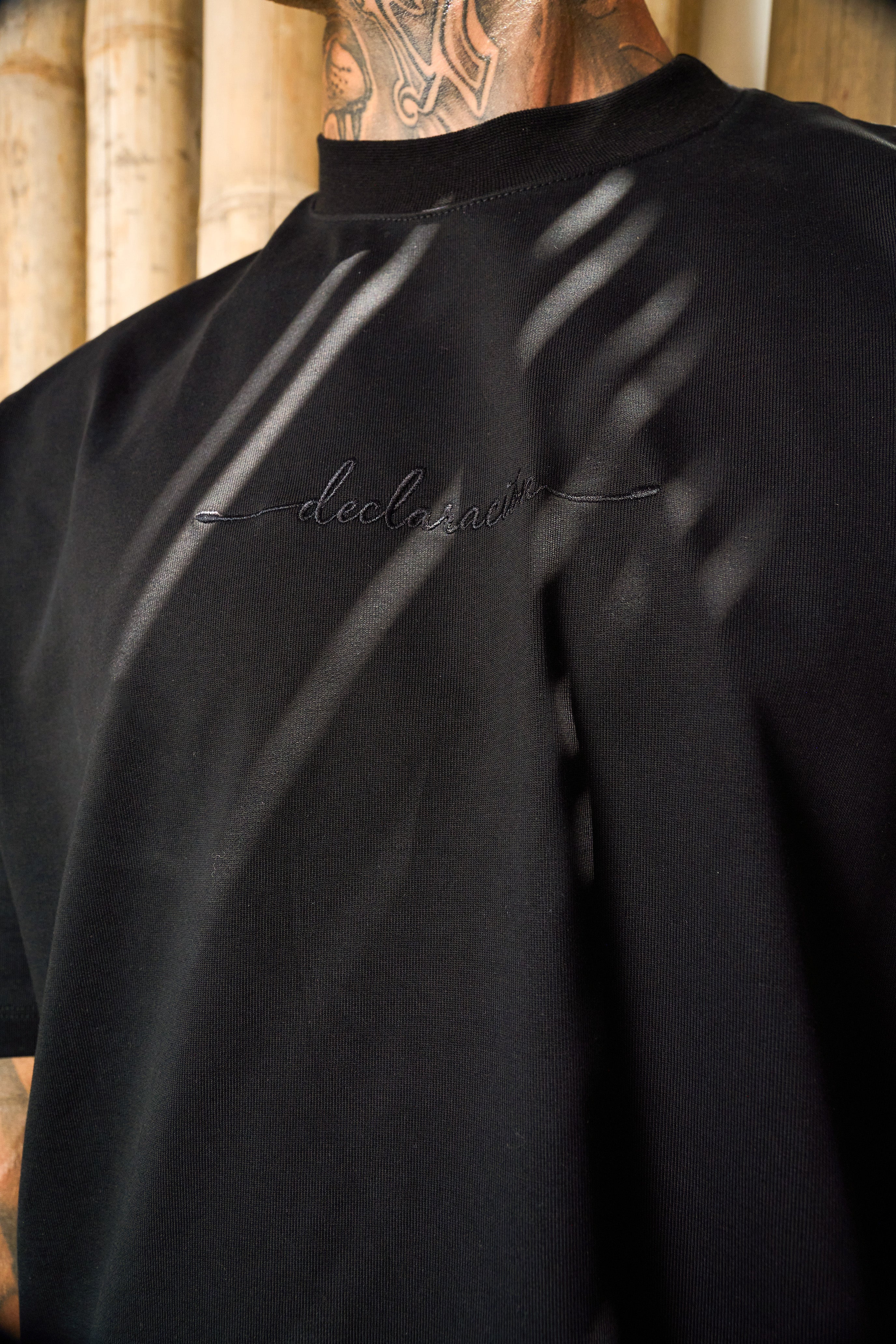 T-shirt oversize Declaraciòn - Nera